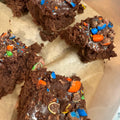 M&M brownies